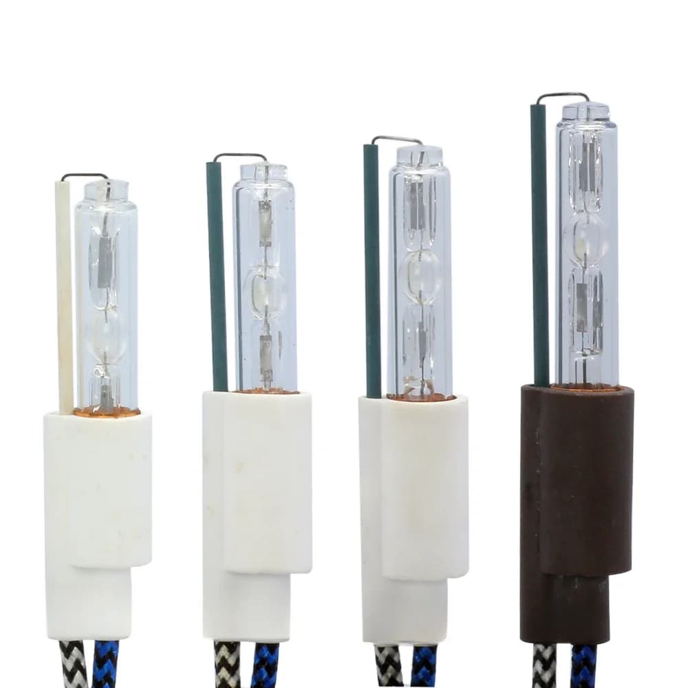 Ampoules HID Auto en Céramique AC 12V 55W S15 S18 D10 S21 10mm 18mm 15mm 21mm pour Phares à Lentille de Projecteur Bi-Xénon de 2,5 2,8 3,0 Pouces