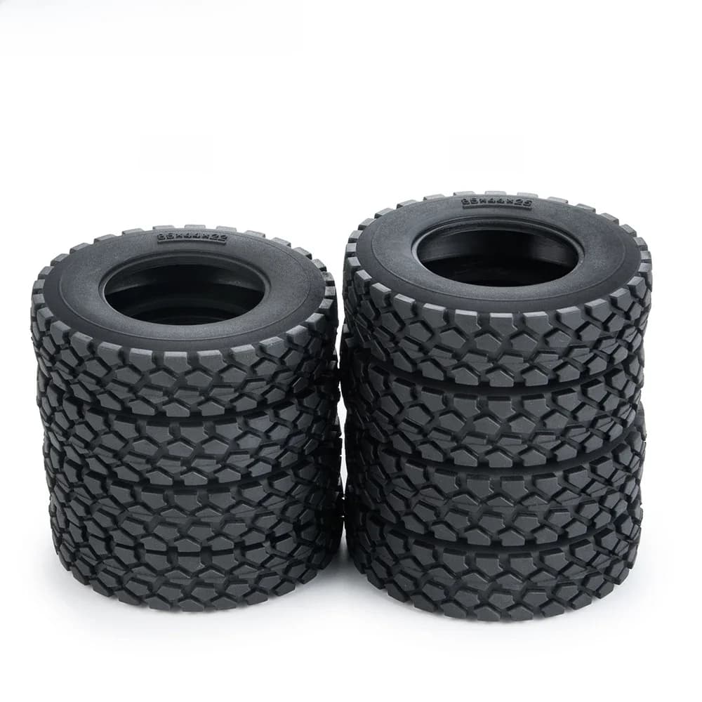 Pneus de roue en caoutchouc Tamiya, pièces de voiture RC, remorque, tracteur, camion, 1/14, Rock Inoler, 22mm, 25mm, 1:14