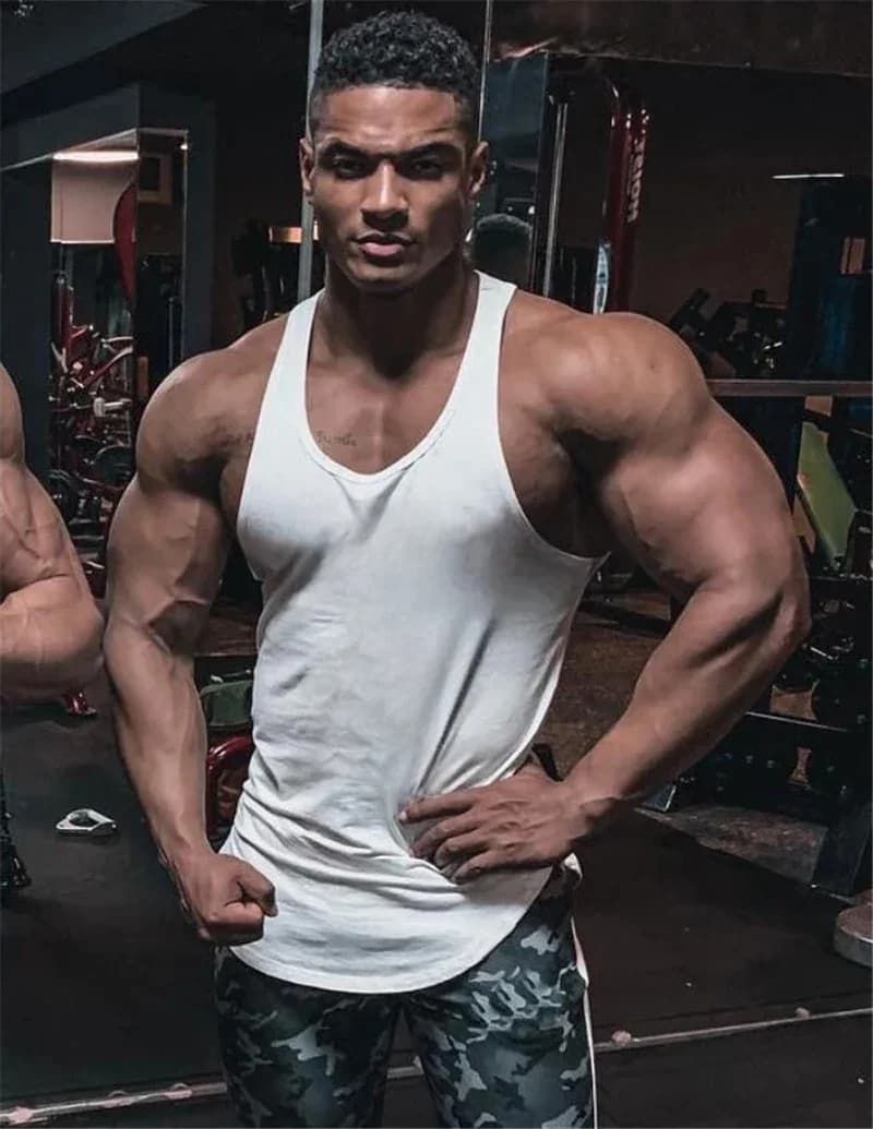 Your OWN Design-Logo de marque personnalisé pour hommes, photo, lettres, bricolage, haut en coton précieux, gymnase, musculation, chemise en fibre, vêtements de fitness
