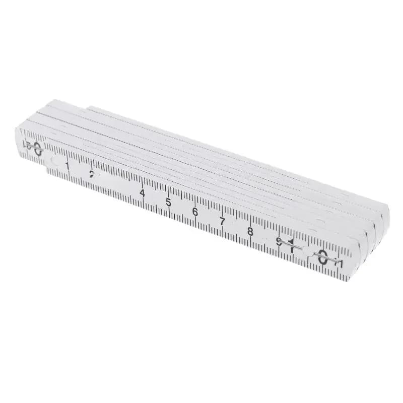 Règle de charpentier pliante, légère et compacte, curseur de mesure Instagram, utilisée pour le calcul, les accessoires de travail, 1m, 2m