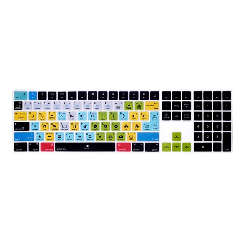 HRH-Couverture de clavier d'ordinateur portable ShortSulHotprédire pour Apple Magic, clavier numérique A1843, MQ052L/A, sorti en 2017