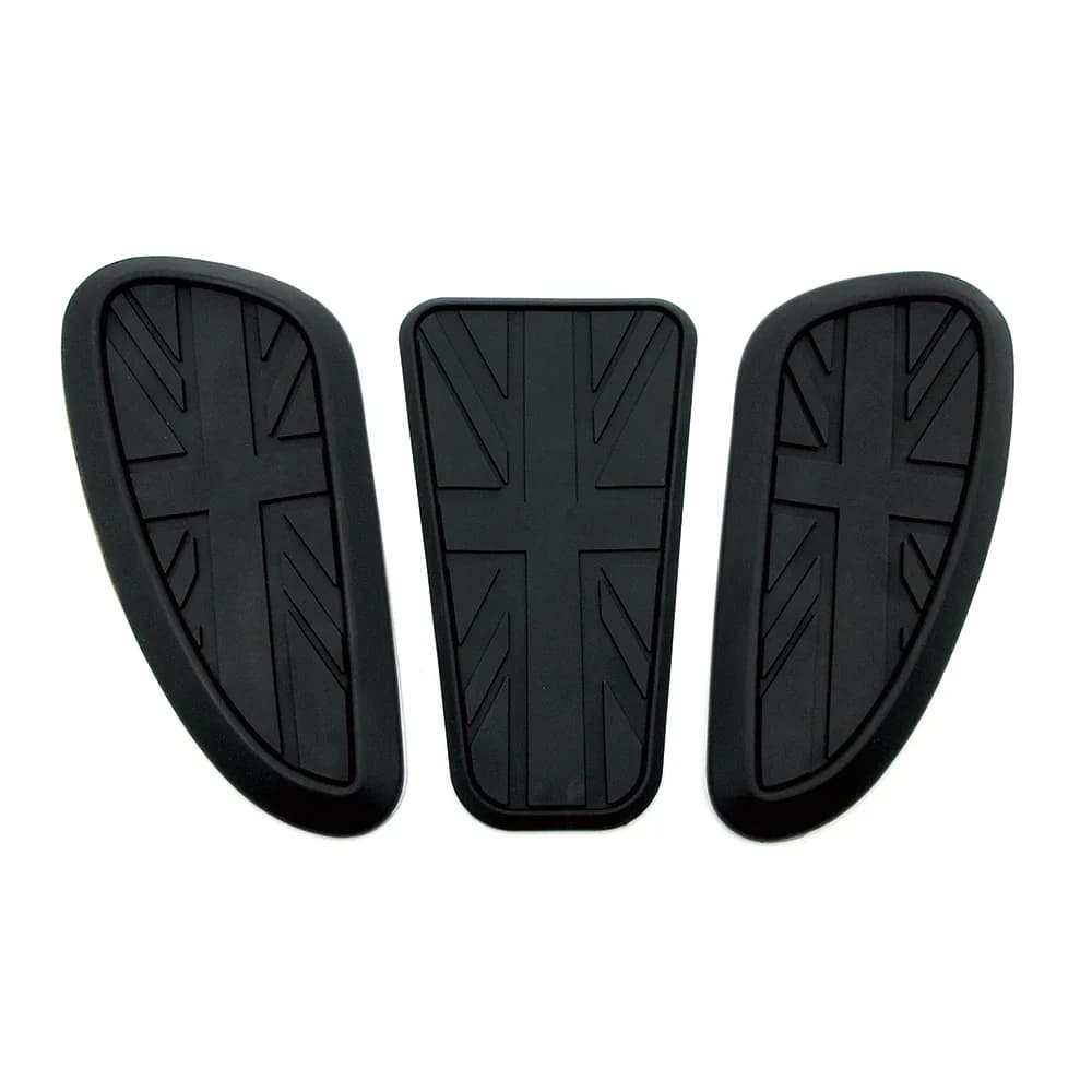Autocollant de réservoir de carburant pour moteur rétro Cafe Racer, gaine de protection, genouillère, autocollant de poignée pour Turimph Royal Enfield Interceptor 650