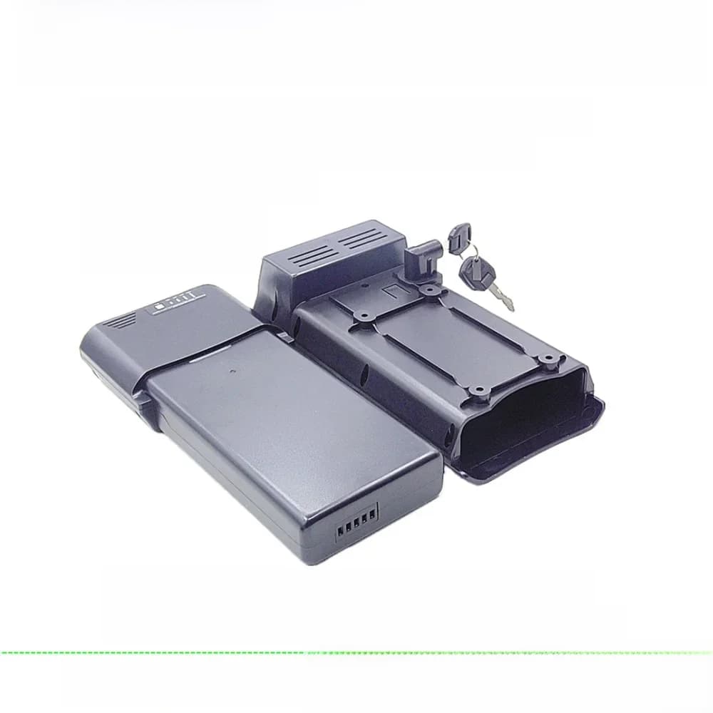 Support arrière de vélo de ville, boîte de batterie de vélo électrique 24V 36V 48V, boîtier de batterie compatible Ansmann, 40 pièces, boîtier de 18650 cellules