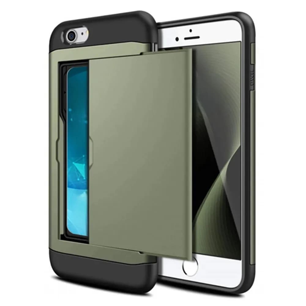 Pour iPhone SE 2020 étui SE2 étui portefeuille support de fente pour carte double couche couverture rigide pour iPhone SE 2 2020 4.7 pouces A2275 A2296 A2298