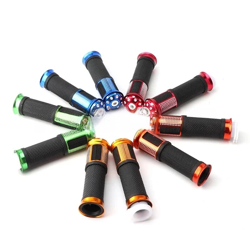 Poignée d'accélérateur universelle pour moto et scooter, guidon modifié, poignée de rotation, poignées de réglage, 22mm, 1 paire