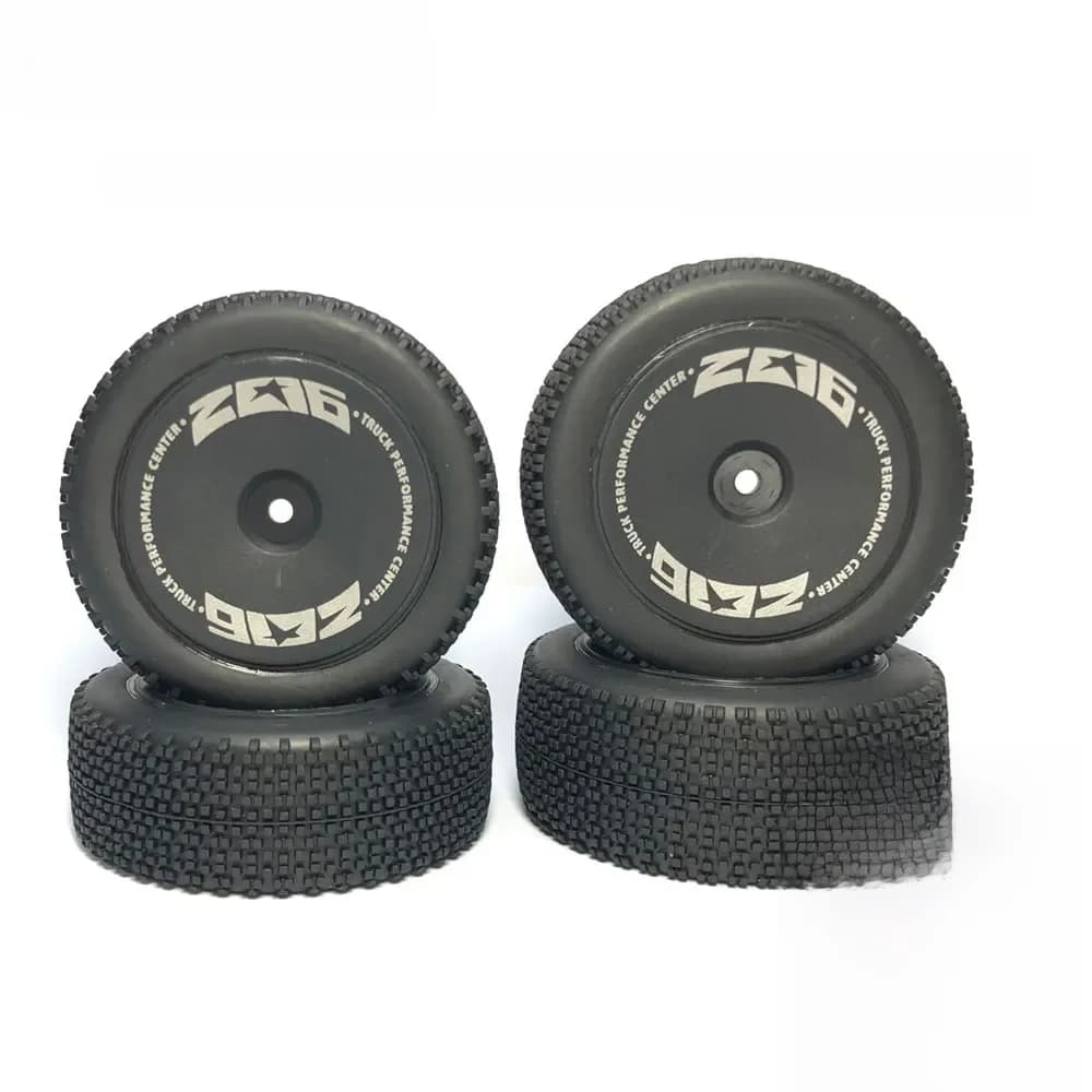 Pneus avant et arrière d'origine Wltoys XK, 12 hexagones, 144001, 144010, 124018, 124019, 124017, 124016, 1/12, 1/14, 1/16 RC, Tryes de voiture tout-terrain