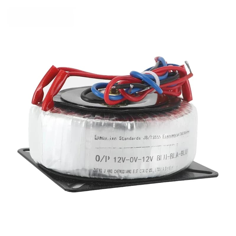 Transformateur annulaire 50W, entrée 50VA 230V 380V, double 6V-0-6V 9V-0-9V 15V-0-15V 18V-0-18V 24V-0-24V 18V-0-18V 30V-0-30V 40V-0-40V