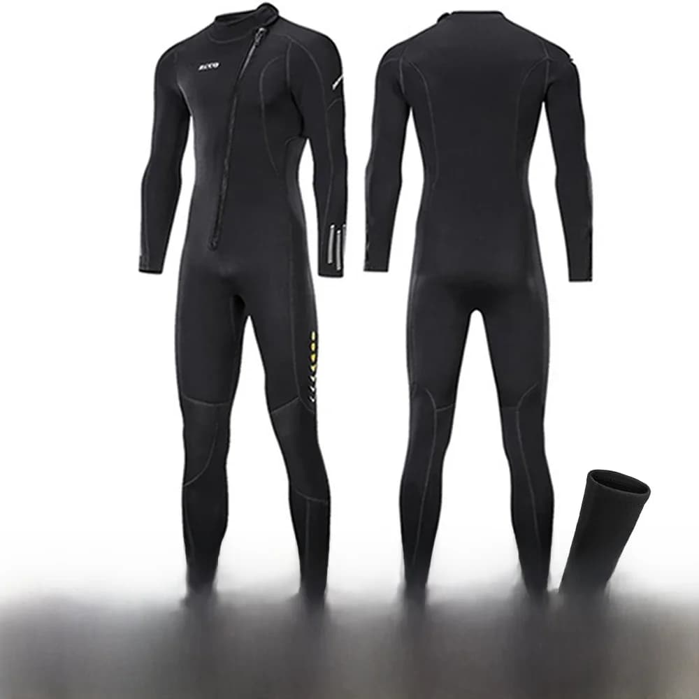 3MM Néoprène Combinaison de plongée Homme Surf Plongée Sous-Marine Équipement De Pêche Sous-Marine Chasse Sous-Marine Kitesurf Maillots De Bain Équipement De Combinaison