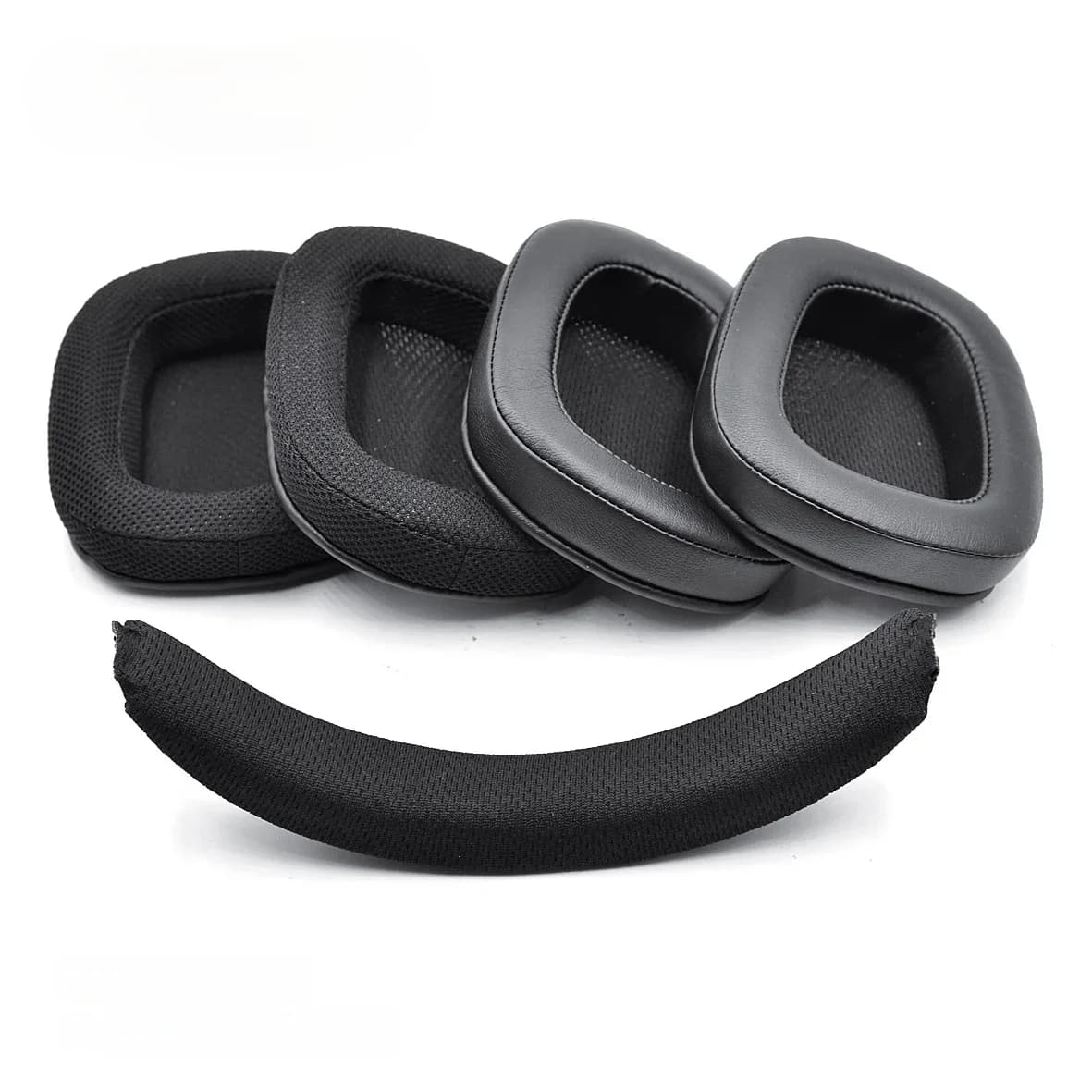 Coussinets d'oreille avec bandeau pour casque de jeu sans fil Logitech G533 G 533