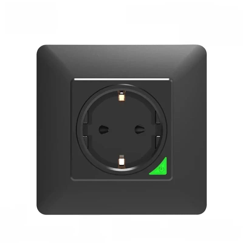 COSWALL Zigbee 3.0 Tuya prise murale ue avec interrupteur de minuterie marche/arrêt rétro-éclairage fonctionne avec Alexa Google Home Yandex Alice/SmartThings