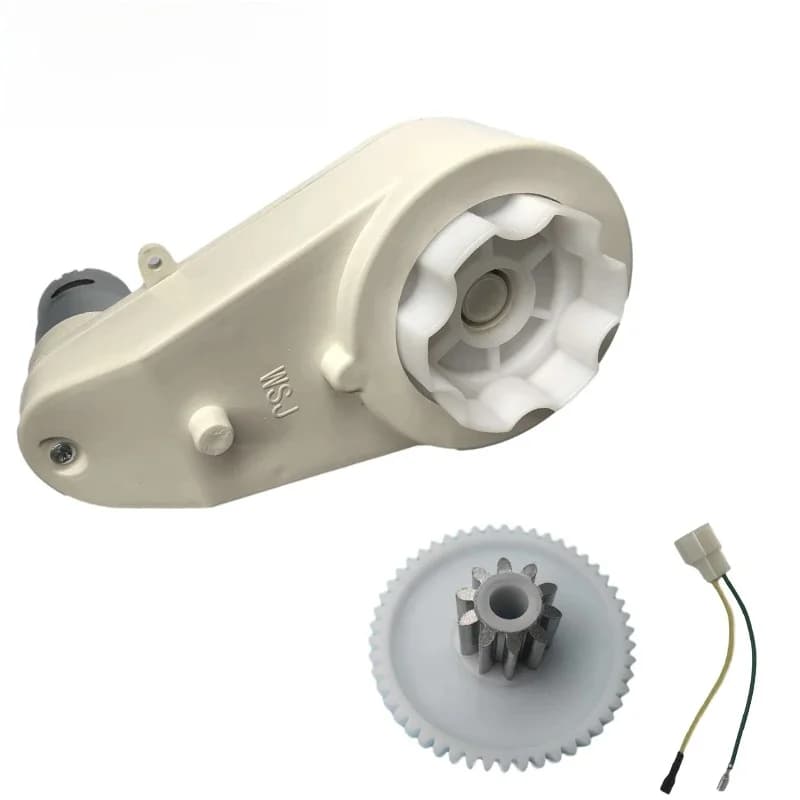 Moteur électrique à grande vitesse pour enfants, boîte de vitesses de véhicule blanc, moteur à engrenages en métal, accessoires de beverer, 6V, 12V, 24V, RS550