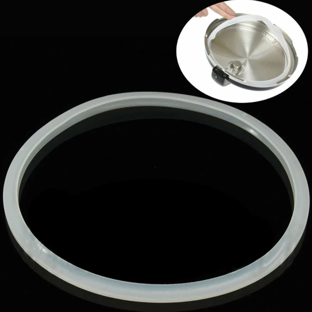 25 27 29 31 33 35 cm de diamètre joint en Silicone autocuiseur bague d'étanchéité supérieure