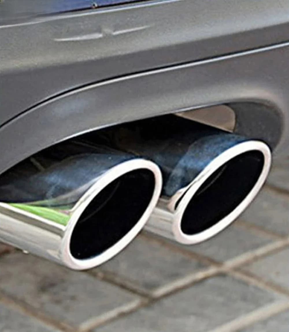 Garniture de couvercle de tuyau arrière de silencieux d'échappement arrière de voiture, pour Volkswagen VW Tiguan 2009 2010 2011 2012 2013 2014-2021 2022 2023