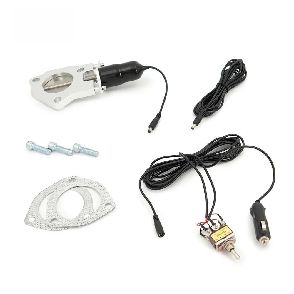 Kit universel de Valve de coupure d'échappement électrique en acier inoxydable, 2.5 pouces, 3.0 pouces, avec interrupteur manuel