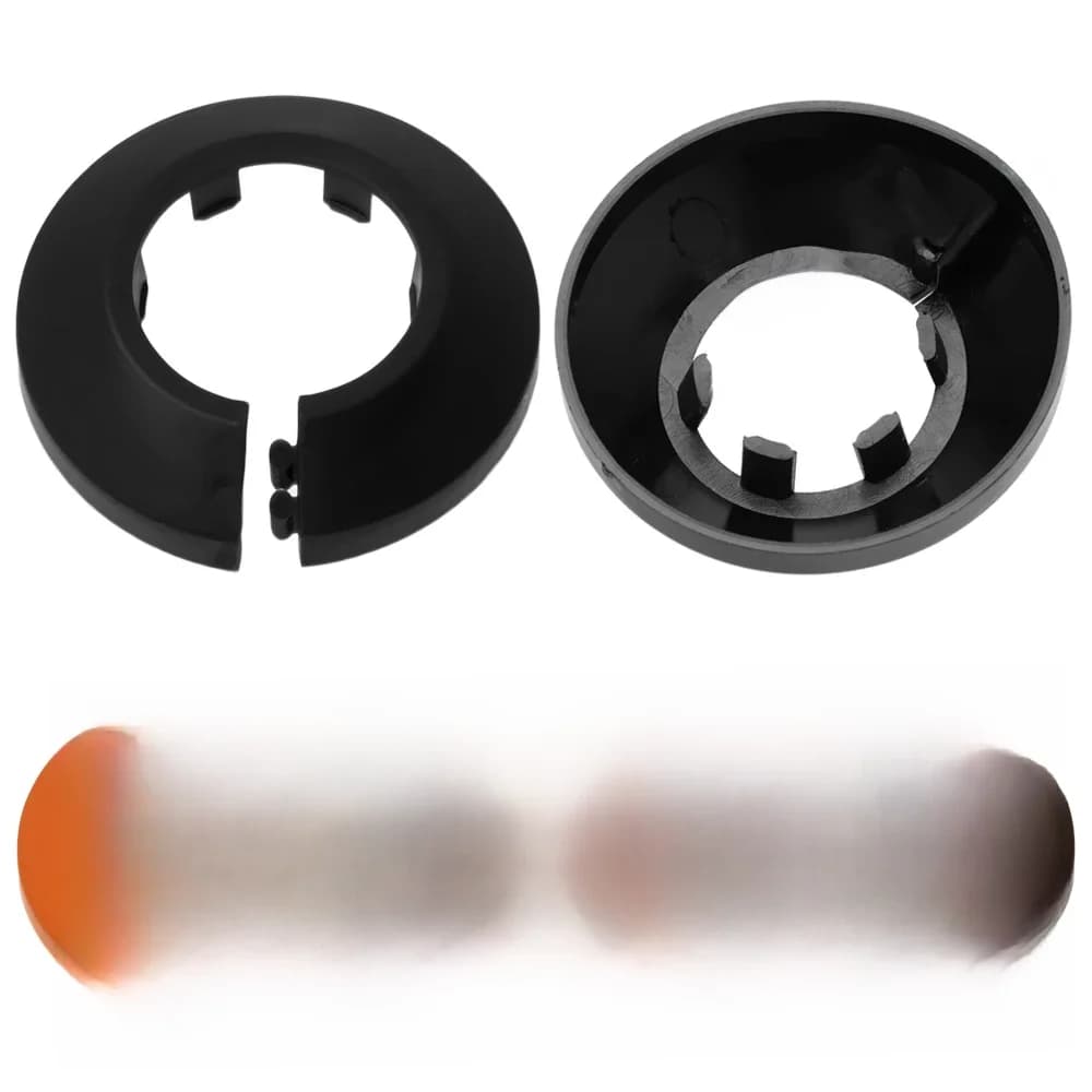 Couvercle de Tuyau d'Eau Décoratif avec Valve d'Angle, Accessoire pour Cuisine