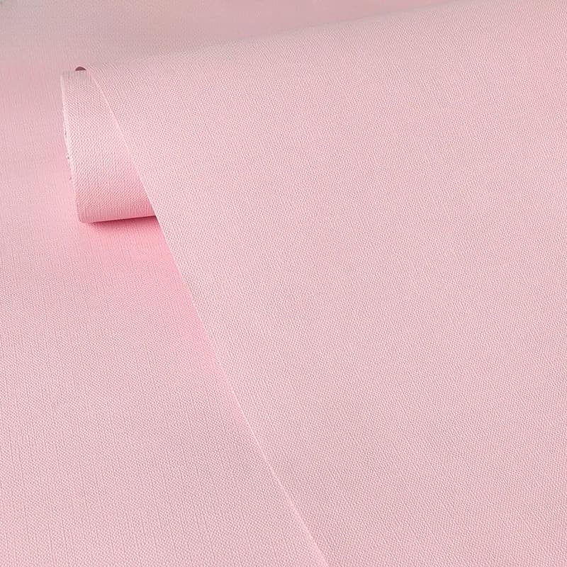 Papier Peint Auto-Adhésif Rose Solide, Papier de Contact à Peler et Coller, Parfait pour l'Emballage
