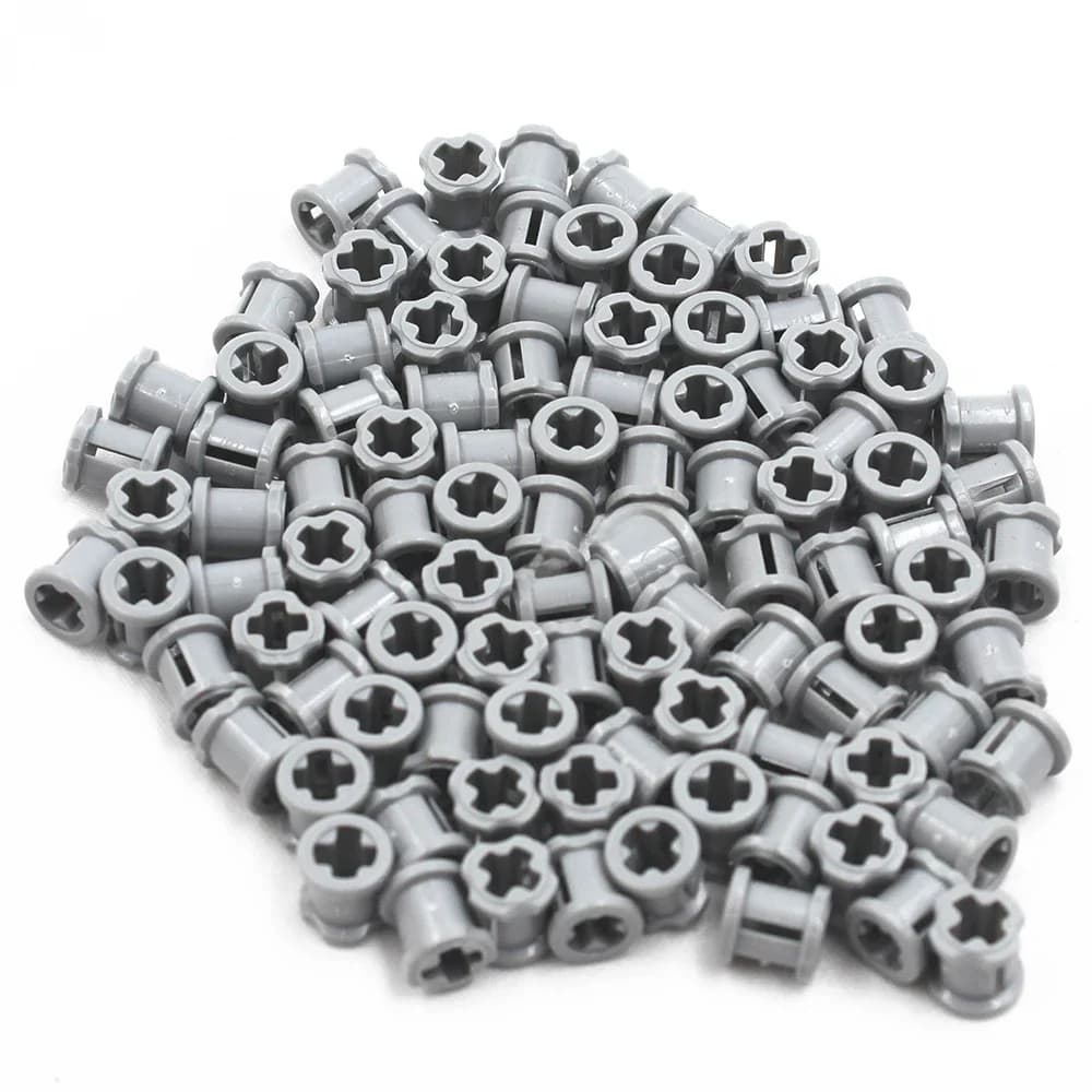 Blocs de construction briques en vrac MOC pièces techniques connecteur 100 pièces BUSH pour essieu transversal Compatible avec Lego pour enfants garçons jouet 3713