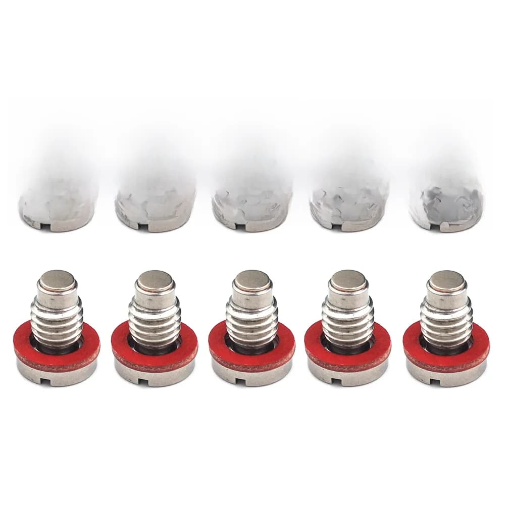 Bouchon magnétique en acier inoxydable 90340-08002-00, vis marine pour pièces de bateau à moteur hors-bord Yamaha