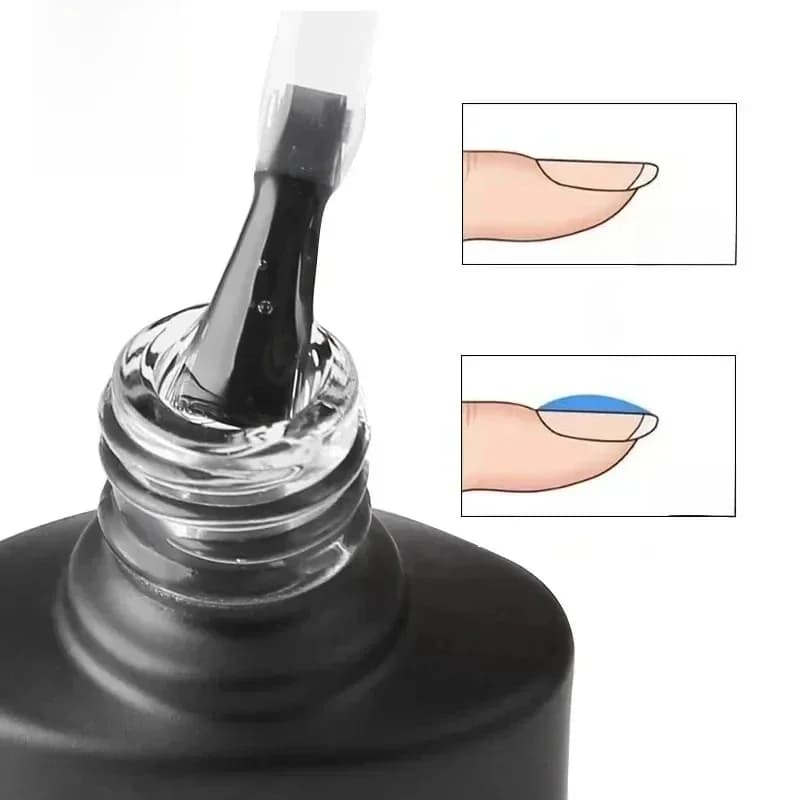 MSHARE Base d'alignement des ongles Gel de renfort auto-nivelant construire les ongles Apex & C-Curve constructeur renforcer tremper 10 ml /30 ml
