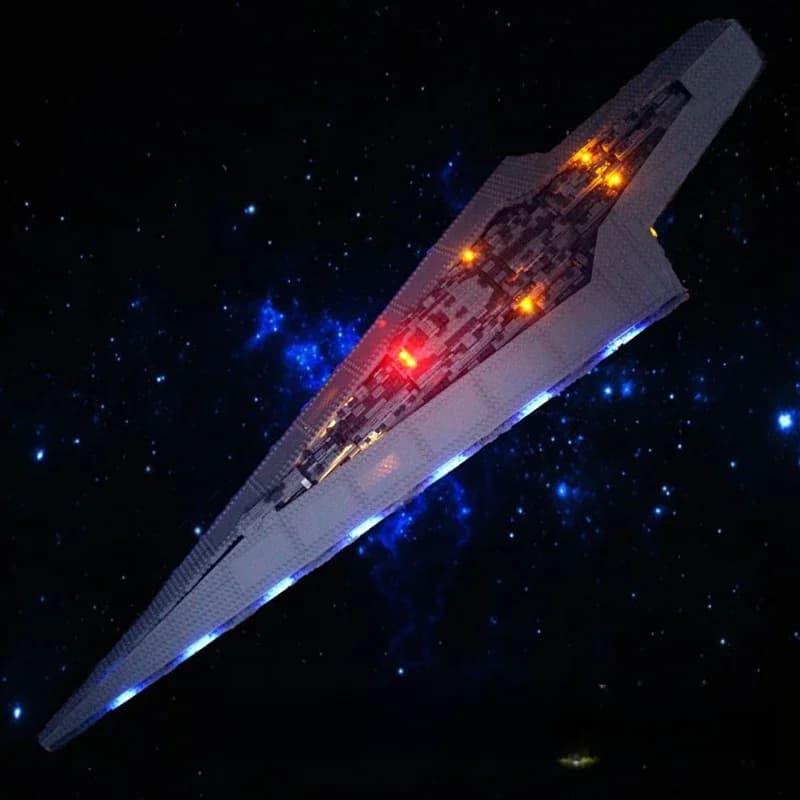 Ensemble d'éclairage LED télécommandé, compatible avec LEGO 10221, 05028, Super Star Destroyer, briques, blocs de construction, accessoire, en stock