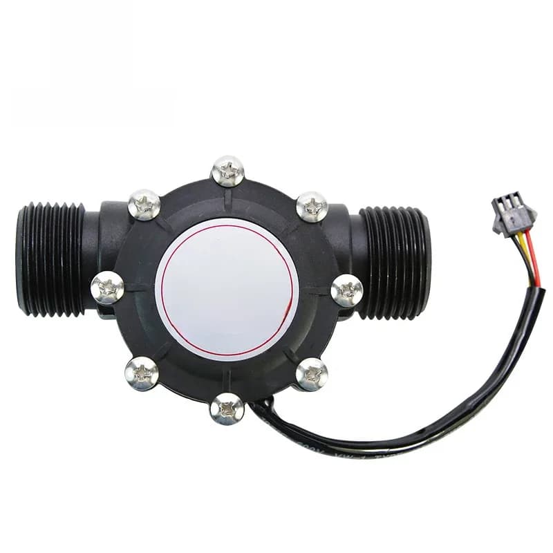 1/2 "3/4" 1 "1-1/2" 1-1/4 "2" capteur de débit d'eau capteur de débit Hall débitmètre 1.75 MPa capteur de débit d'eau interrupteur DC 3.5-24 V