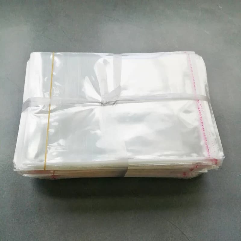 Sacs pour violoncelle, 1000 pièces, sacs Opp transparents auto-scellants, petit sac en plastique auto-adhésif pour pochette à bijoux, sac d'emballage cadeaux