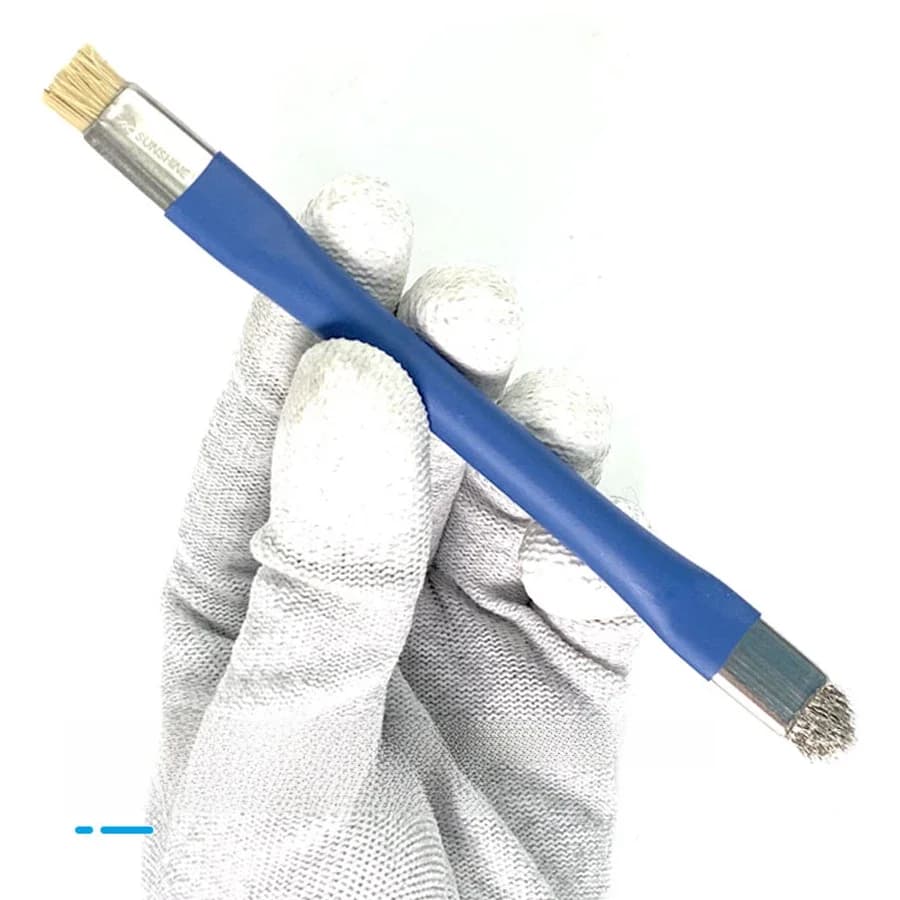 Brosse de nettoyage antistatique pour carte mère PCB, brosse de sécurité SUNSHINE SS-022B pour Kit d'outils de réparation de téléphone portable, qualité Ferramentas
