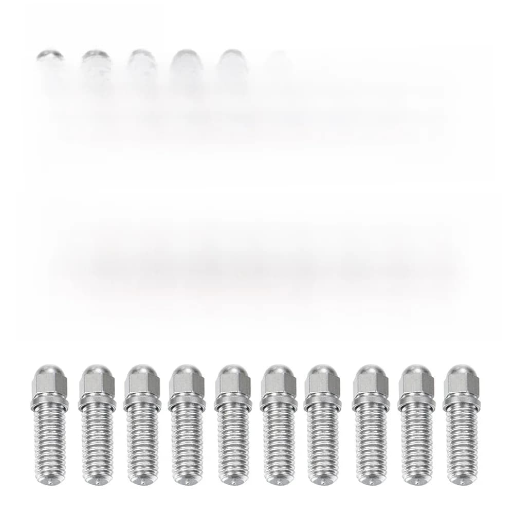 YEAHRUN 10 pièces vis hexagonales à tête sphérique en métal M2/M2.5/M3 pour voiture sur chenilles RC camion pièces de mise à niveau accessoires