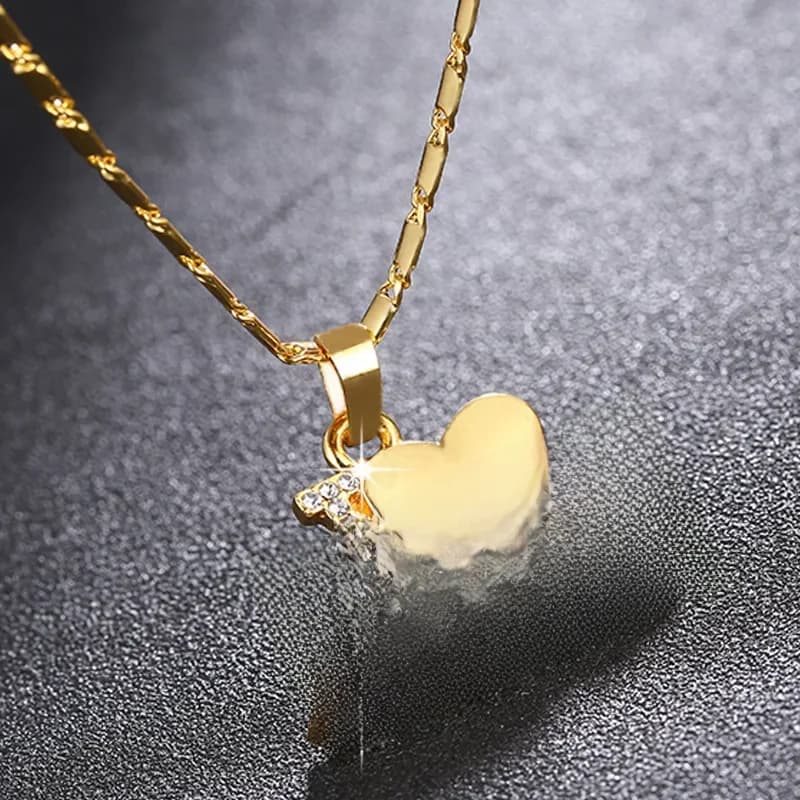 Collier avec pendentif en forme de lettre I LOVE JESUS pour femmes, style bohème, incrusté de cristal, accessoires religieux, bijoux