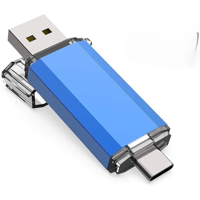 Clé USB haute vitesse, clé USB 3 en 1, USB 3.0 et type C, clé USB OTG, 32 Go, 64 Go, 128 Go, 256 Go, 512 Go
