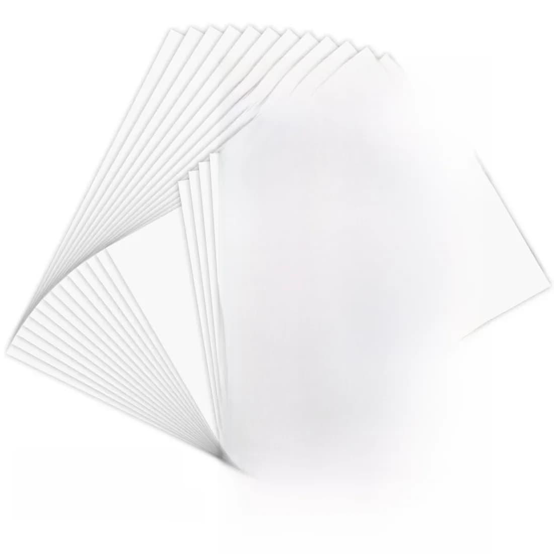 Papier autocollant en vinyle mat imprimable A4, 10 à 100 feuilles, pour imprimante à jet d'encre, artisanat DIY, papier de copie, papier pour imprimante à jet d'encre
