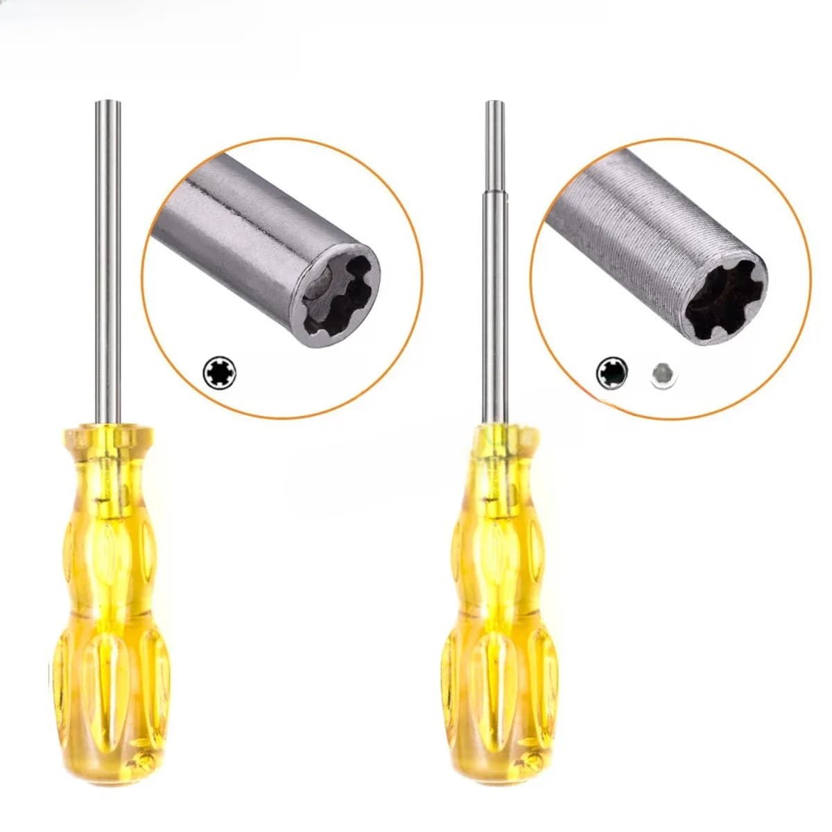 Tournevis de sécurité 3.8mm/4.5mm, outil Bit Gamebit pour Nintendo NGC SFC MD NES N64 SNES Gameboy outils ouverts