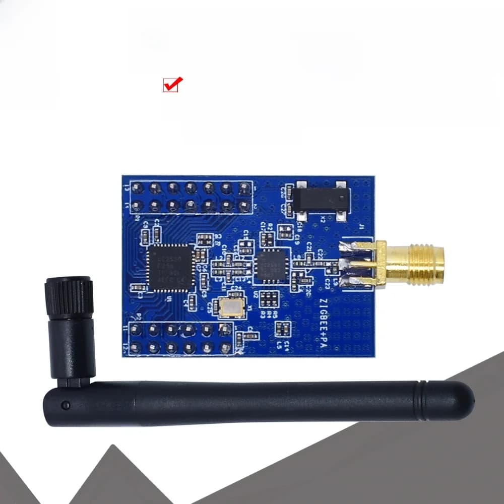 ZigBee Conversion port série TTL uart Module PA sans fil CC2530 + CC2591 carte de développement d'amplificateur de puissance Internet des objets