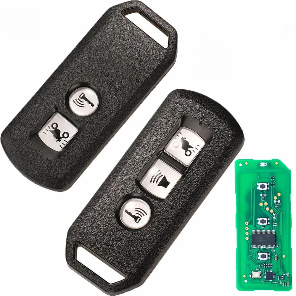 KEYECU – clé intelligente sans clé pour moto et Scooter, 434Mhz, ID47, télécommande pour Honda K35V3 ADV SH 150 Forza 300 125 PCX150 2015-16 2017-2019