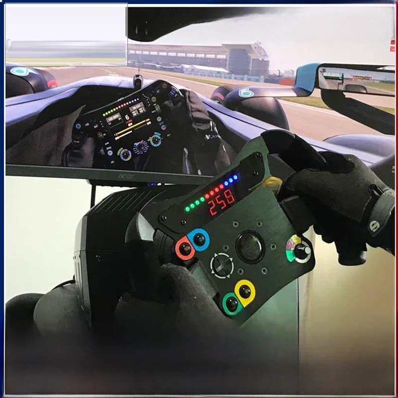 PC USB compteur de vitesse lumière affichage LED numérique Mod pour Thrustmaster T300RS/GT 599 TSPC R383/P310 volant Simracing jeu de voiture