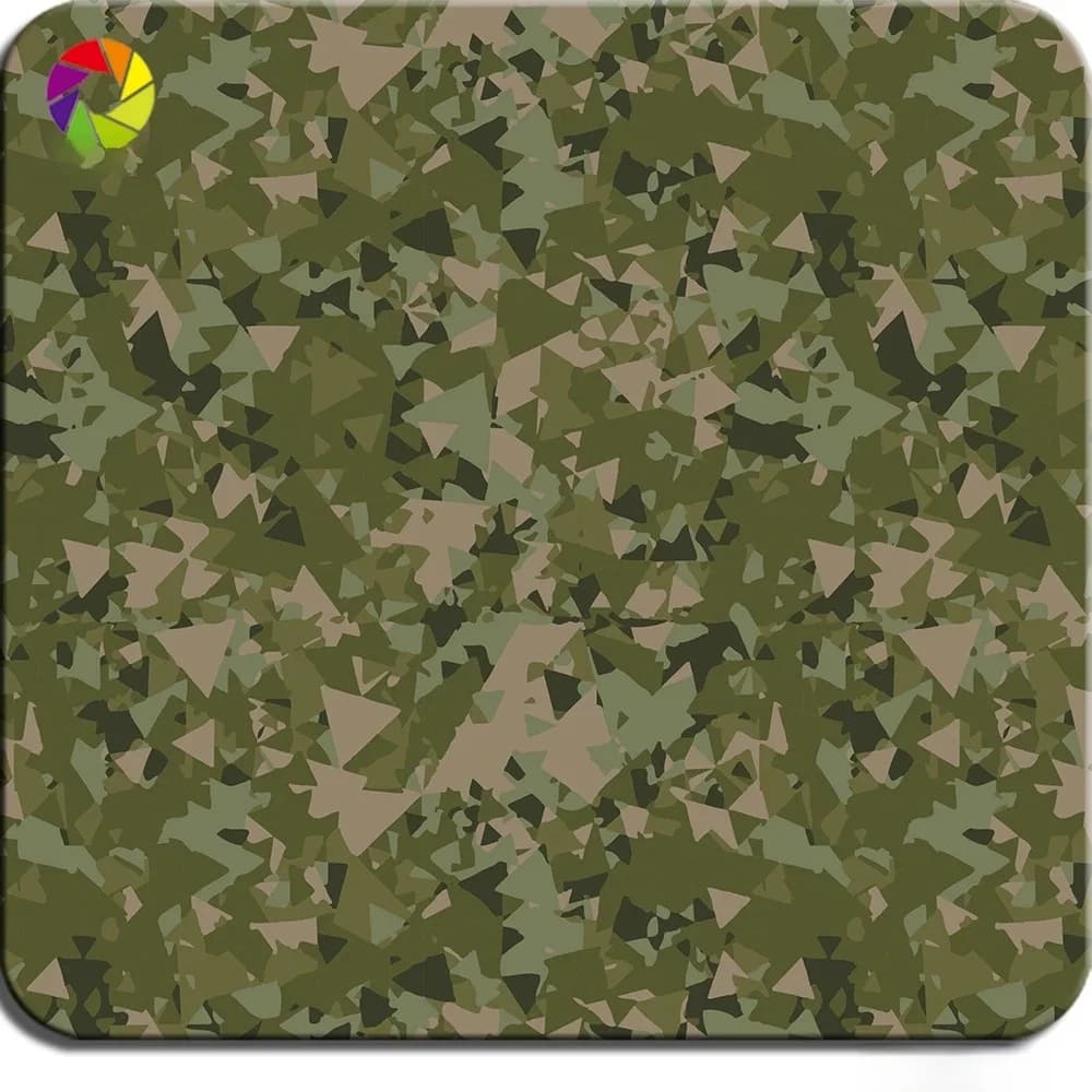 Film hydrographique à motifs camouflage numérique TSAUTOP, 0,5m*2m/10m TSMK1331 pour projets de bricolage et de personnalisation