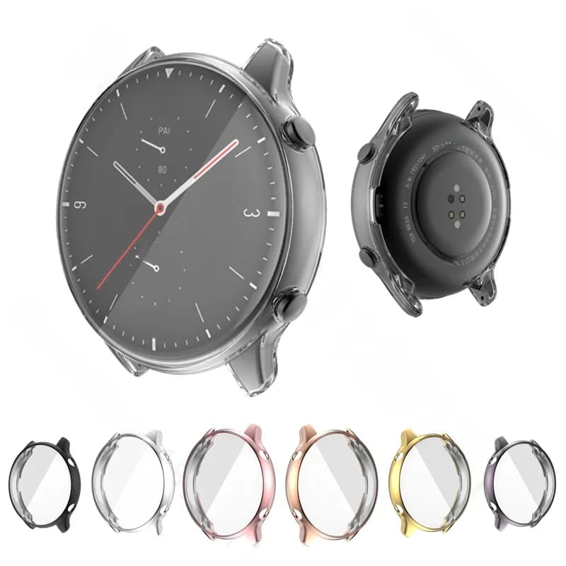 Housse de protection pour montre intelligente Amazfit GTR 2e GTR2, coque de protection complète en TPU pour Huami Amazfit GTR 2 / 2e
