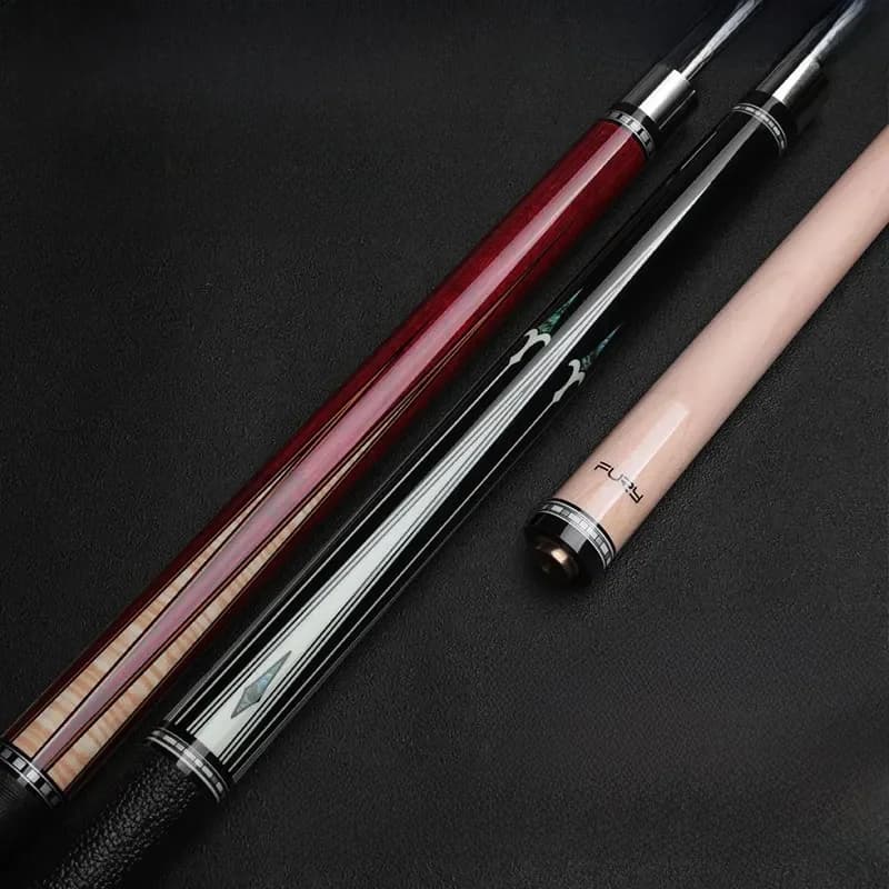 Fury AK – queue de billard classique, manche en érable de qualité, Joint central en lin ou en cuir