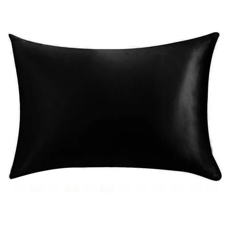 Taie d'oreiller en Satin 100% soyeux, beauté des cheveux, reine Standard, 1 pièce