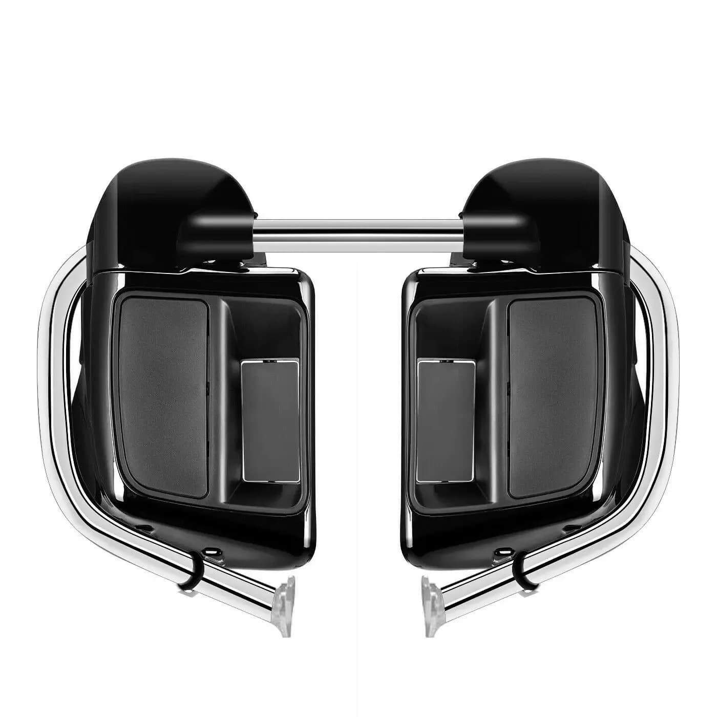 Barre de protection de moteur de moto, carénages ventilés inférieurs pour Harley Touring Road King Electra Glide Street Glide 2014 – 2024
