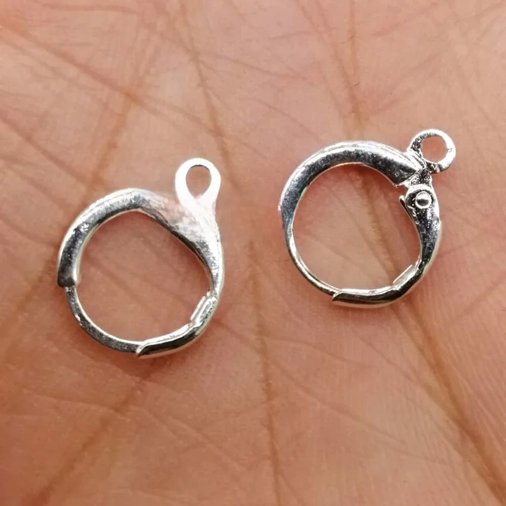 20/50 pièces offre spéciale 925 en argent Sterling lettrage boucle d'oreille crochet fils d'oreille femme bijoux levier arrière bricolage fabrication d'accessoires résultats