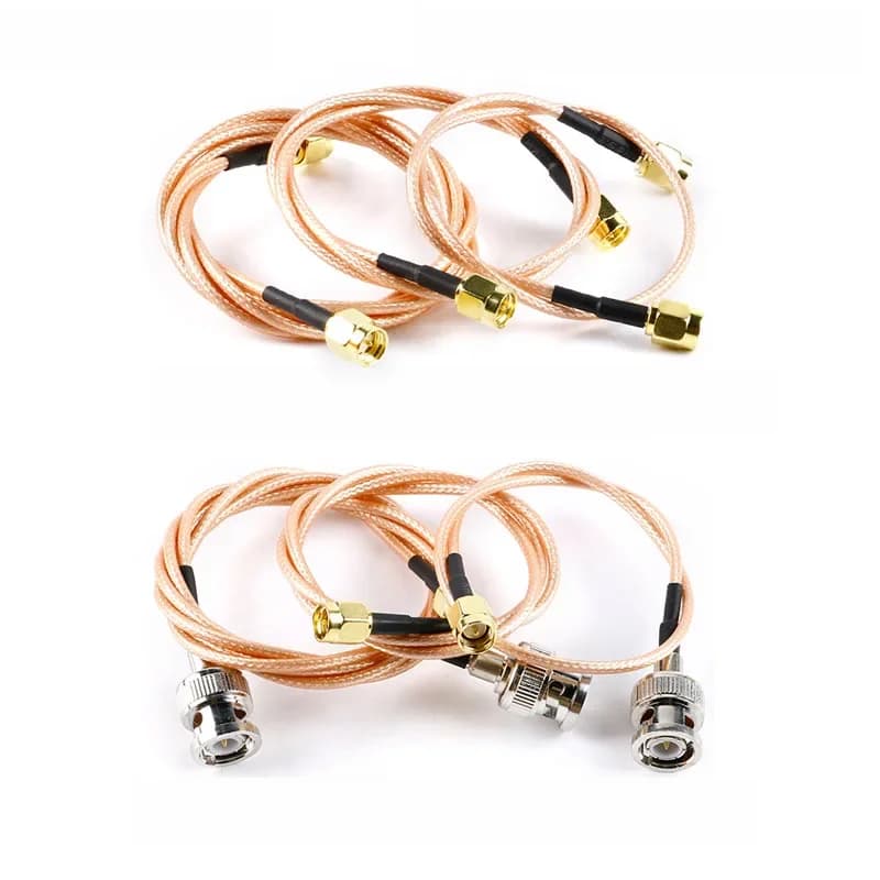 Connecteur SMA-J mâle à BNC-J mâle RP SMA 2, connecteur double mâle RF coaxial, assemblage de câbles RG316, longueur de 1M 15CM 30CM 50CM 100CM