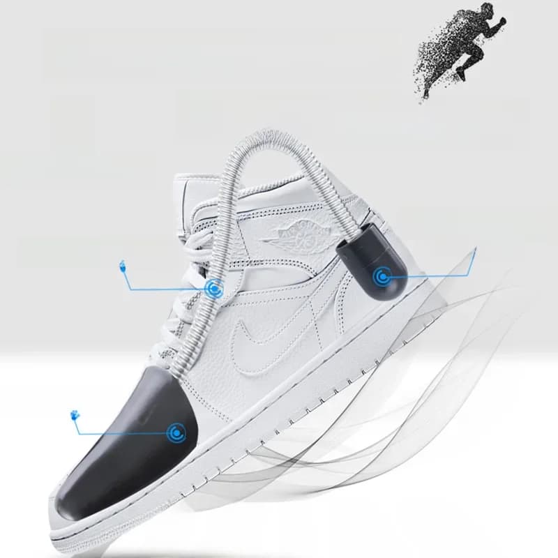 Support de chaussures en plastique pour la maison, civière, longueur réglable, arbres à chaussures, empêche la déformation, déformable, pli, 1 paire