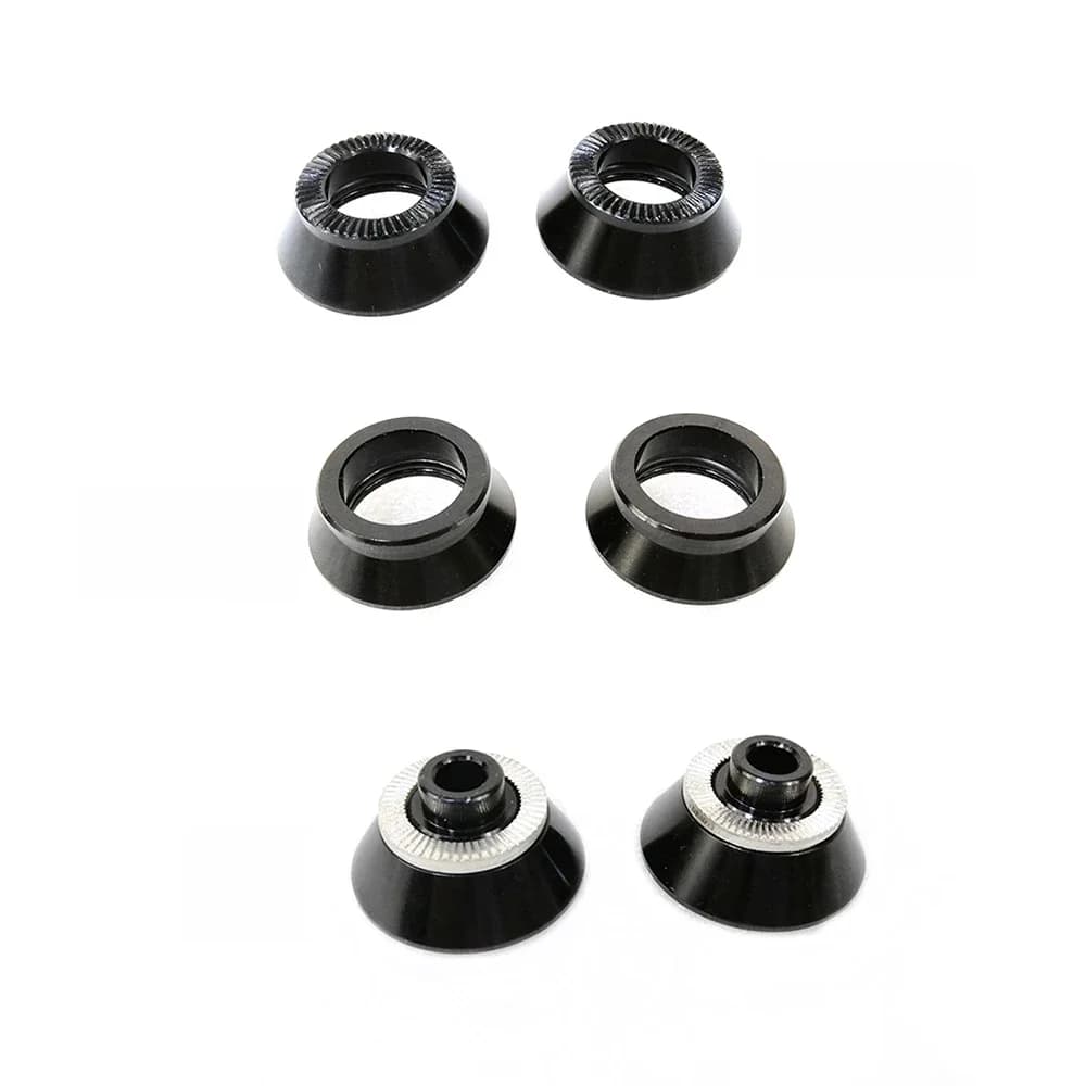 Kit de conversion pour Novatseats D411SB, moyeu avant à 6 boulons, QR 9mm, 12mm, 15mm, embouts TA, adaptateur convertisseur, capuchon latéral