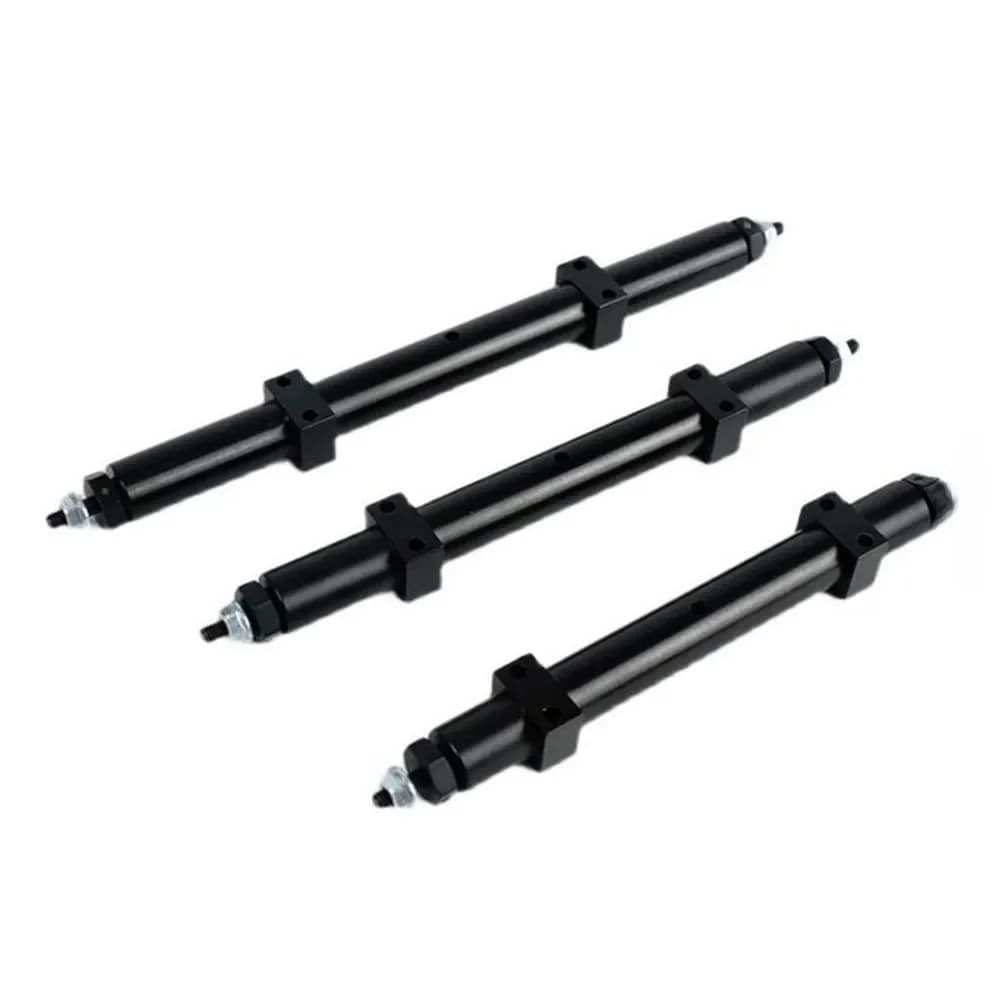 Essieu de roue arrière en métal Non alimenté, pour tracteur Tamiya 1:14, remorque, accessoires de remplacement de voiture RC, 120/140/167mm en option
