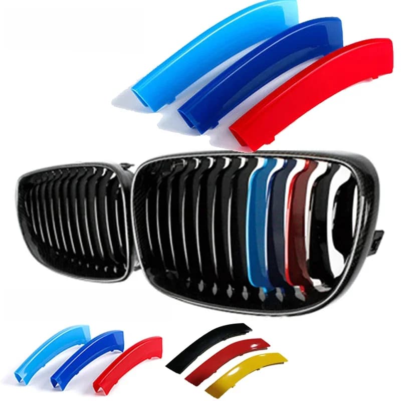 Bandes de garniture de calandre avant pour BMW, bronchX2 bery tage, X5, X6, X7, E84, F48, F39, E83, F25, G01, F26, G02, E53, E70, F15, E71, E72, F16, G05, G06, G07, M 2020