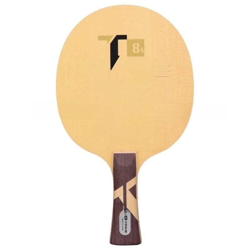 Lame de tennis de table Yinhe Galaxy T-8S T8S authentique (T8s, 5 couches de bois + 2 couches de carbone) Base de raquette de ping-pong Raquete de ping-pong