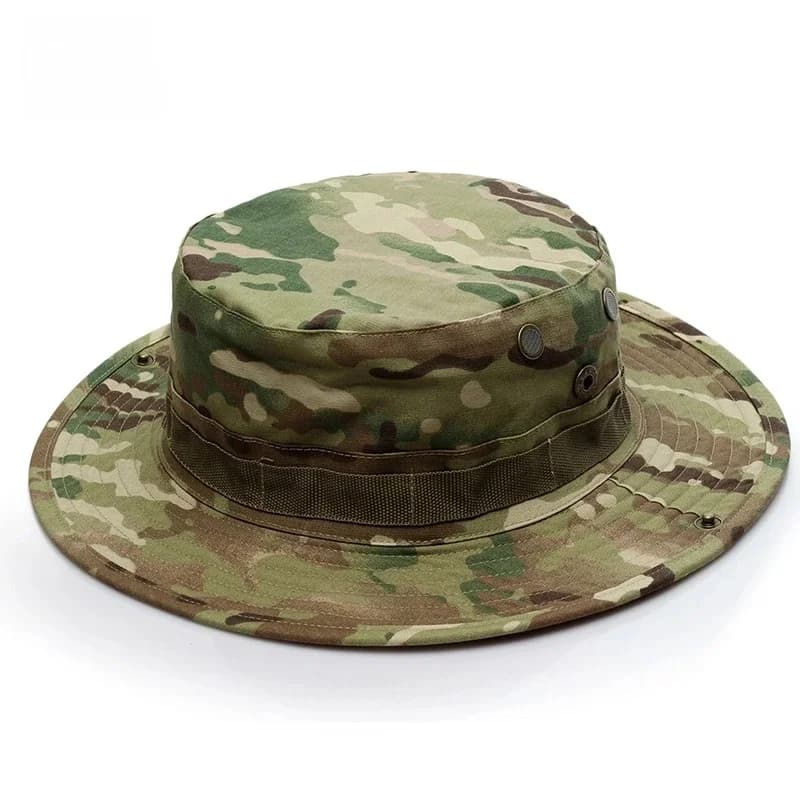 23 couleurs en plein air Camouflage Boonie chapeau de qualité supérieure Multicam chapeau hommes femmes chapeau tactique chasse Camping pêcheur chapeaux AF056