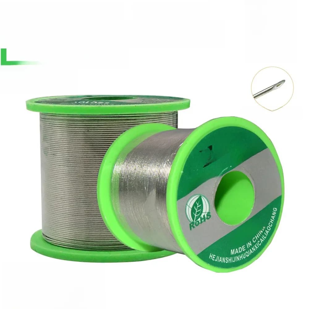 Fil à Souder Sn99.3 Cu0.7 Sans Plomb, Fils à Souder 18/Colophane pour Soudure Électrique RoHs, 250g, 0.5mm-2.0mm