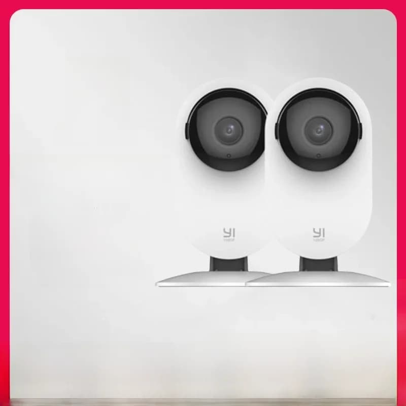 YI Pro 2K Wifi caméra domestique 2/4 pièces Kit 3MP avec Vision nocturne Protection de sécurité IP alimenté par AI détection humaine/son
